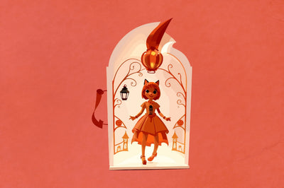Halloween Lantern Papercut Night SVG Vol-12 SVG Jagonath Roy 