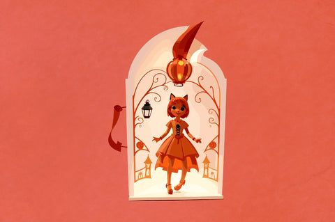 Halloween Lantern Papercut Night SVG Vol-12 SVG Jagonath Roy 