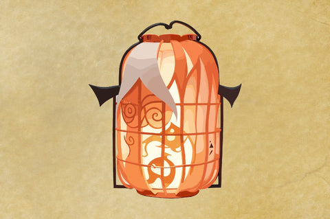 Halloween Lantern Papercut Night SVG Vol-6 SVG Jagonath Roy 