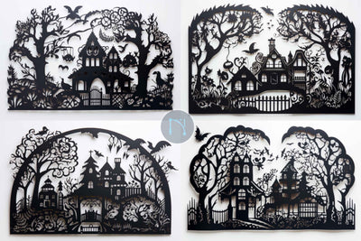 Halloween Laser Cut File Pack SVG MD JOYNAL ABDIN 