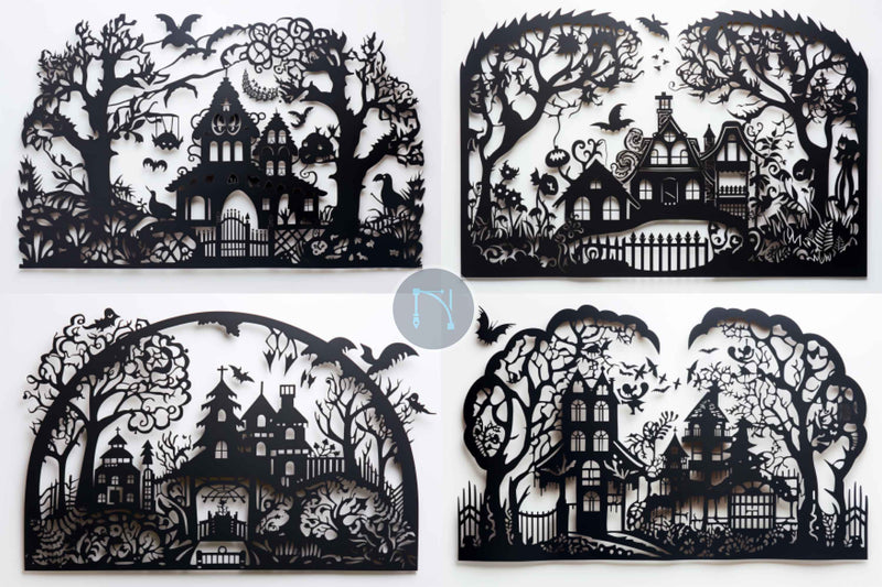 Halloween Laser Cut File Pack SVG MD JOYNAL ABDIN 