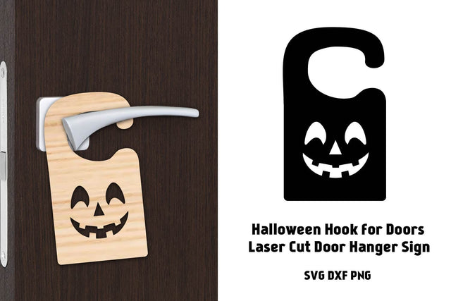 Halloween Laser Cut. Halloween SVG. Halloween Door Hanger. SVG Samaha Design 