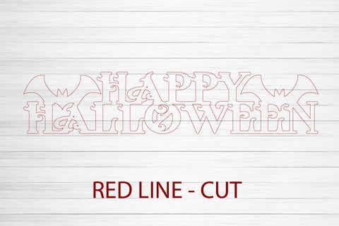 Halloween Laser Cut. Halloween SVG. Halloween Door Sign. SVG Samaha Design 