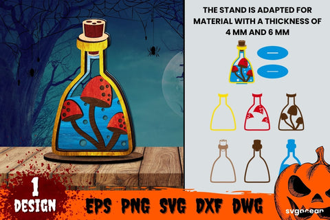 Halloween Laser Cut | Svg Bundle | Glowfoge SVG SvgOcean 