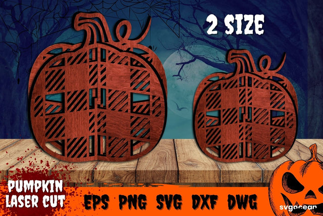 Halloween Laser File | Svg Bundle | 3D Pumpkin SVG SvgOcean 