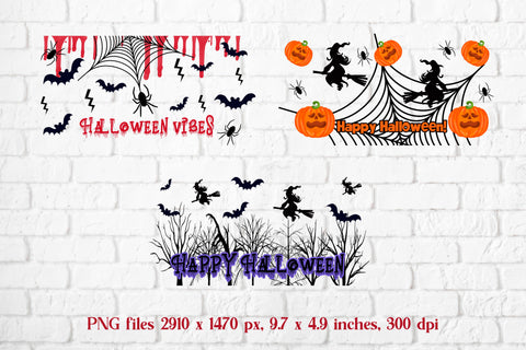 Halloween libbey can glass | Halloween sublimation Sublimation Svetana Studio 