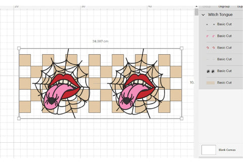 Halloween Libbey Can Glass Wrap |Retro Beer Can Glass SVG SVG OrangeBrushStudio 