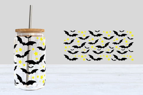 Halloween Libbey Glass Can Wraps SVG Bundle SVG B Renee Design 