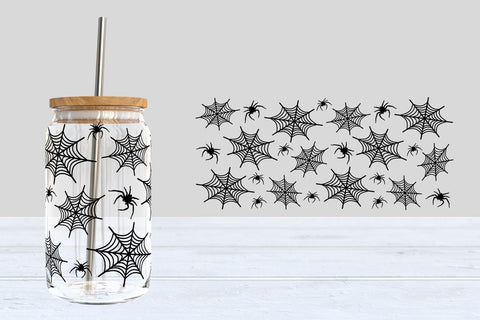 Halloween Libbey Glass Can Wraps SVG Bundle SVG B Renee Design 