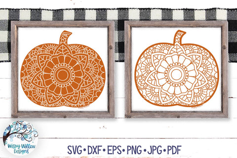 Halloween Mandala SVG Bundle SVG Wispy Willow Designs 