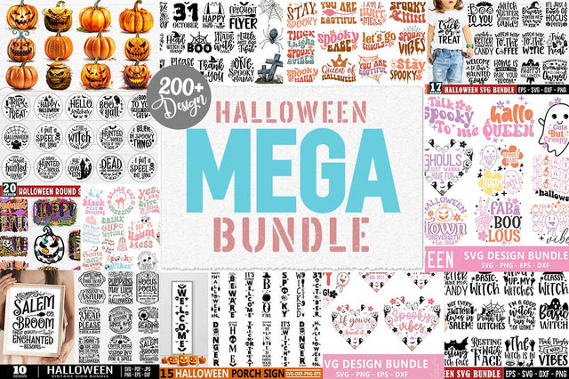 Halloween Mega Bundle SVG FiveStarCrafting 