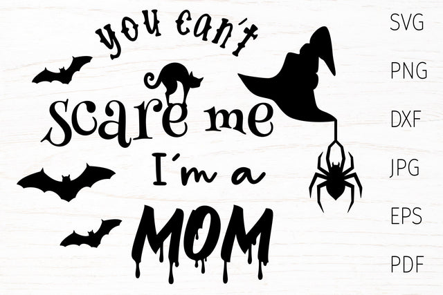 Halloween mom svg quote, funny halloween shirt SVG Digital Rainbow Shop 
