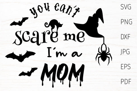 Halloween mom svg quote, funny halloween shirt SVG Digital Rainbow Shop 