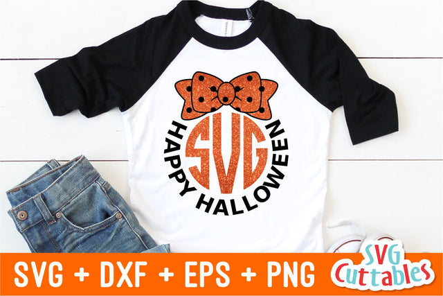 Halloween Monogram Frame Svg Cuttables 