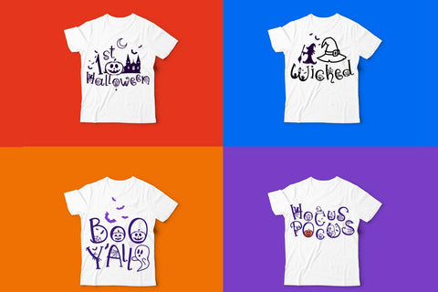 Halloween Monogram SVG Alphabet SVG Feya's Fonts and Crafts 