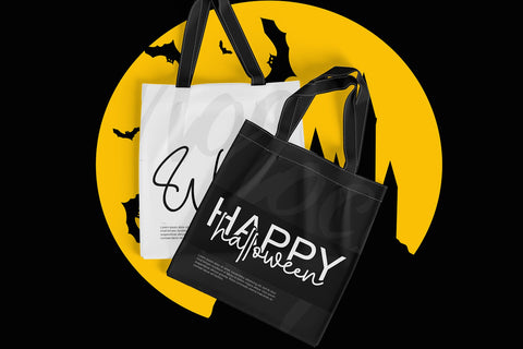 Halloween Monoline Font Afandi Studio 