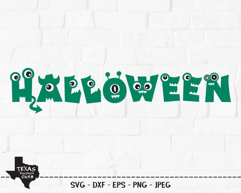 Halloween Monster | Halloween SVG SVG Texas Southern Cuts 