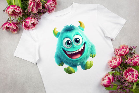 Halloween Monsters Clipart Bundle Sublimation Regulrcrative 