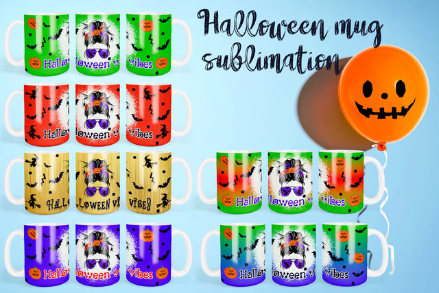 Halloween mug sublimation | Halloween vibes Sublimation Svetana Studio 