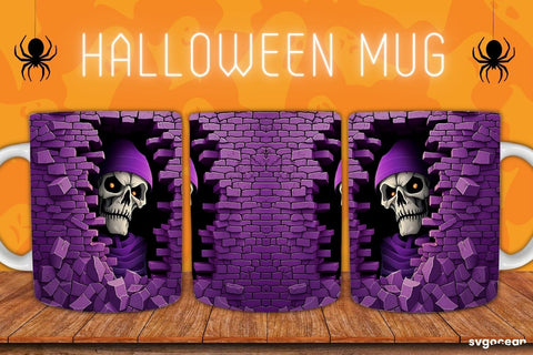 Halloween Mug Wrap Bundle | 11 Oz | Sublimation Sublimation SvgOcean 