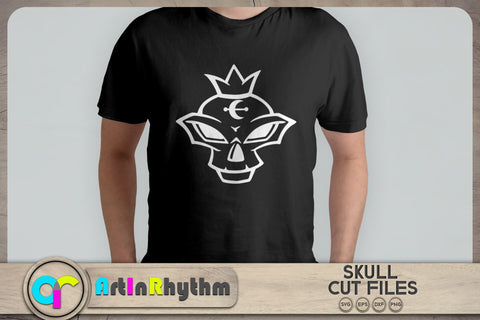 Halloween mystical skull SVG SVG Artinrhythm shop 