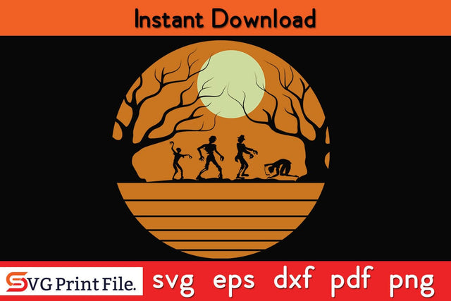 Halloween Night Funny Halloween SVG PNG Craft Cut File SVG SVG Print File 