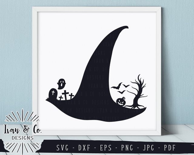 Halloween Night on Witch Hat SVG Files | Fall | Halloween SVG (817022576) SVG Ivan & Co. Designs 