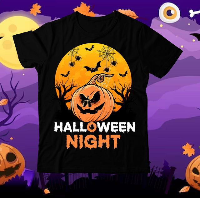 Halloween Night SVG Cut File, Halloween Night t-Shirt Design , Halloween Sublimation PNG, Halloween SVG Bundle,Halloween SVG Quotes,Halloween PNG, Halloween SVG SVG BlackCatsMedia 