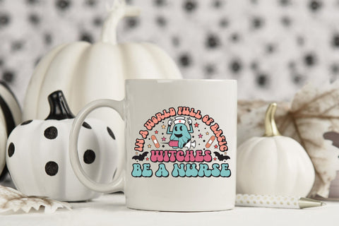 Halloween Nurse PNG Sublimation Design Sublimation CraftLabSVG 
