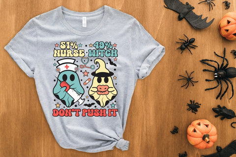 Halloween Nurse PNG Sublimation Design Sublimation CraftLabSVG 