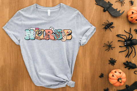 Halloween Nurse Sublimation Design PNG Sublimation CraftLabSVG 