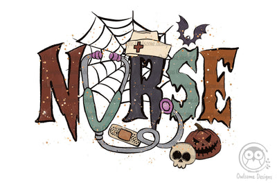 Halloween Nurse Sublimation Sublimation LAM HOANG THUY 