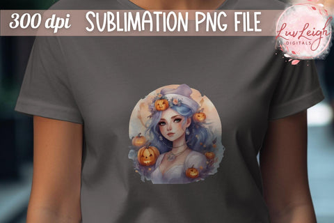 Halloween Nurse T-shirt PNG Sublimation Luvleigh Digitals 