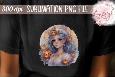 Halloween Nurse T-shirt PNG Sublimation Luvleigh Digitals 
