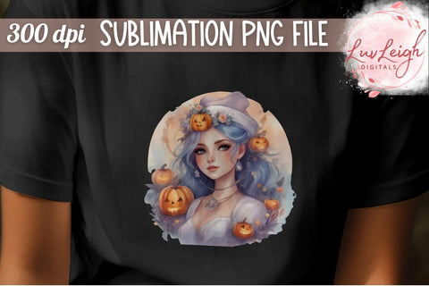 Halloween Nurse T-shirt PNG Sublimation Luvleigh Digitals 