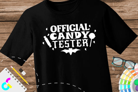 Halloween official candy tester svg SVG Artinrhythm shop 