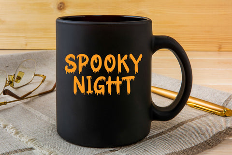 Halloween Park Font AEN Creative Store 