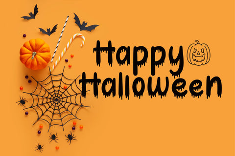 Halloween Park Font AEN Creative Store 