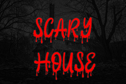 Halloween Party Font Prasetya Letter 