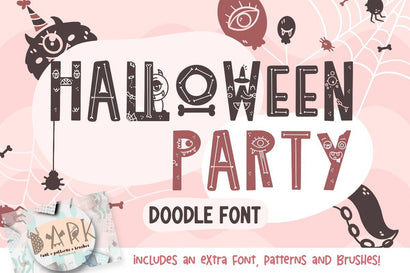 Halloween Party Pack! Font Andreadop Designs 