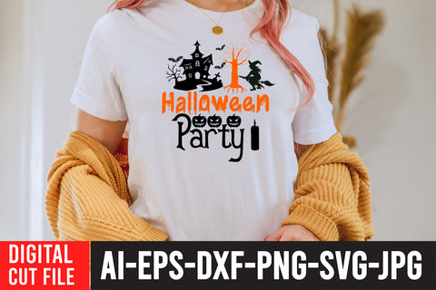 Halloween Party SVG Cut File SVG BlackCatsMedia 