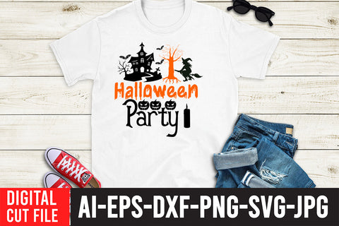 Halloween Party SVG Cut File SVG BlackCatsMedia 