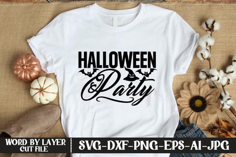 Halloween Party SVG DESIGN SVG MStudio 