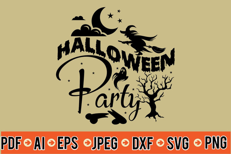 Halloween Party SVG SVG MStudio 