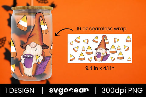 Halloween Pattern Wrap Sublimation SvgOcean 