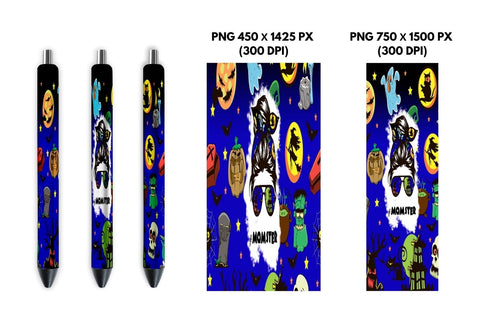 Halloween Pen Sublimation Sublimation SvgOcean 