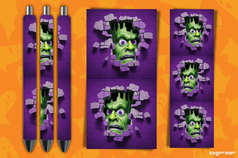 Halloween Pen Wrap Bundle | Sublimation Sublimation SvgOcean 
