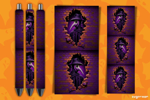 Halloween Pen Wrap Bundle | Sublimation Sublimation SvgOcean 