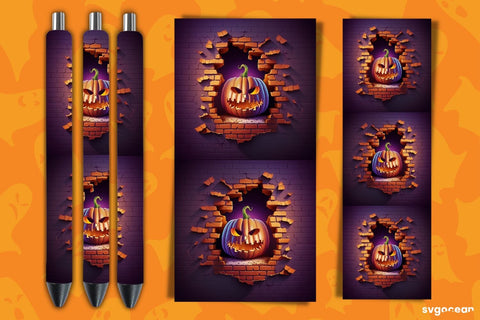Halloween Pen Wrap Bundle | Sublimation Sublimation SvgOcean 