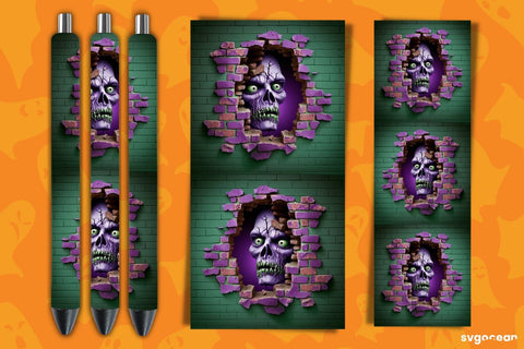 Halloween Pen Wrap Bundle | Sublimation Sublimation SvgOcean 